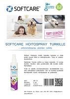 Softcare Hoitospray turkille 250 ml